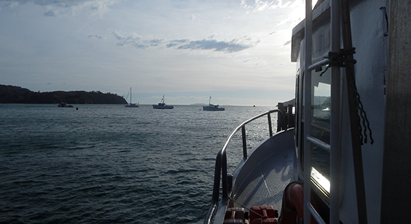 The Ferry Crossing Was Quite Rough