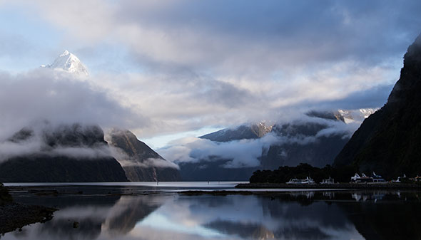 Gorgeous Milford Sound morning